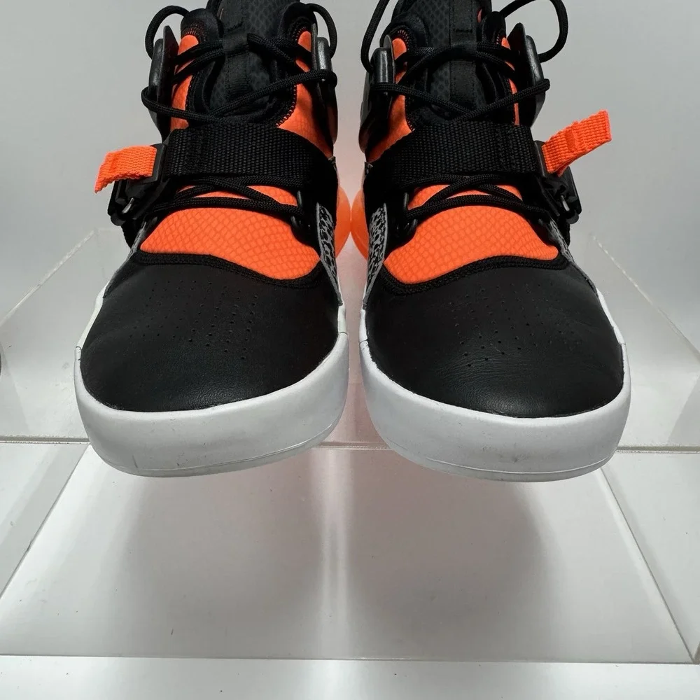 Nike Air Force 270 Safari Black Hyper Crimson Orange AH6772-004 Men's size 9